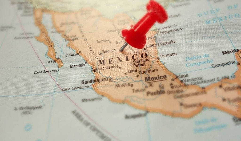 Mexico map