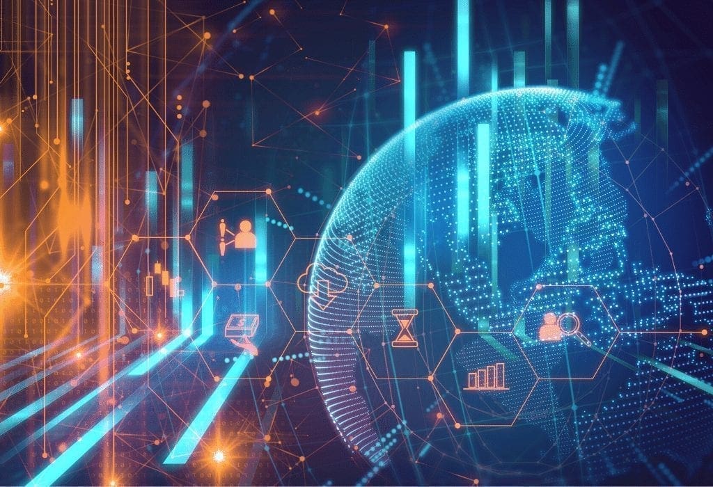 tech background