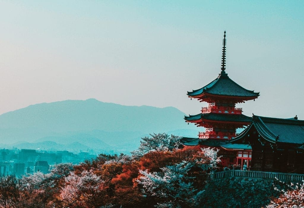 Japan temple
