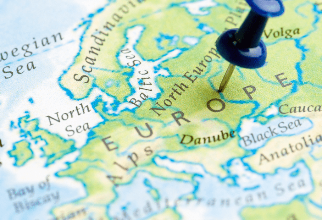 Map of Europe