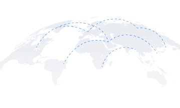 World map showing a list of experts